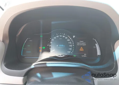 2019 Hyundai Ioniq Hybrid Sel from USA, damaged, VIN KMHC75LC8KU154300